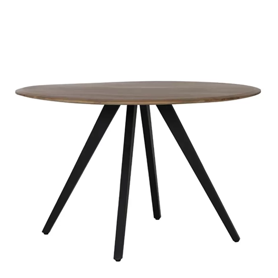 Light and Living | Eettafels>Straluma Light and Living ronde eettafel Mimoso acacia hout