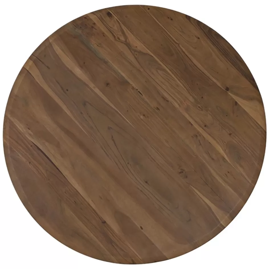 Light and Living | Eettafels>Straluma Light and Living ronde eettafel Mimoso acacia hout