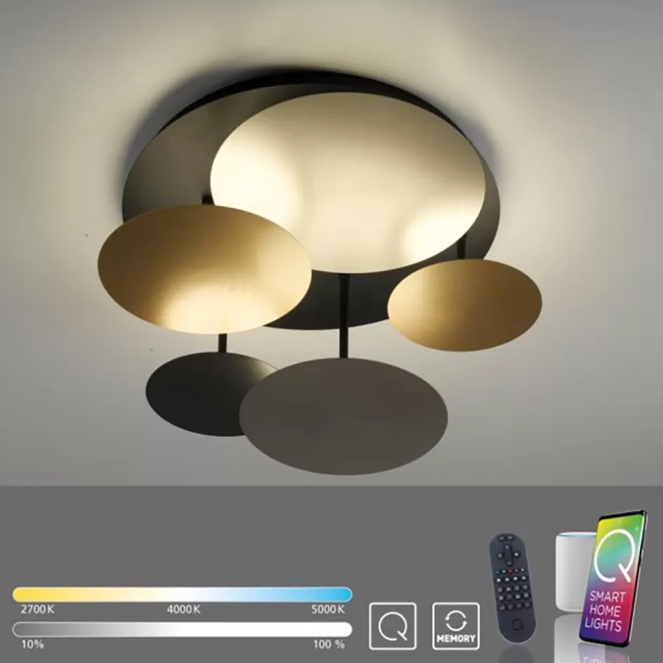 Plafondlampen | Smart lampen>Straluma Luxe smart plafondlamp LED meerkleurig