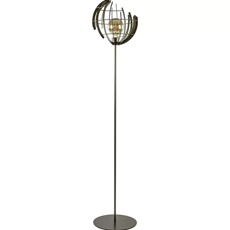 Vloerlampen | Design Verlichting>Straluma Metalen vloerlamp Terra oud messing