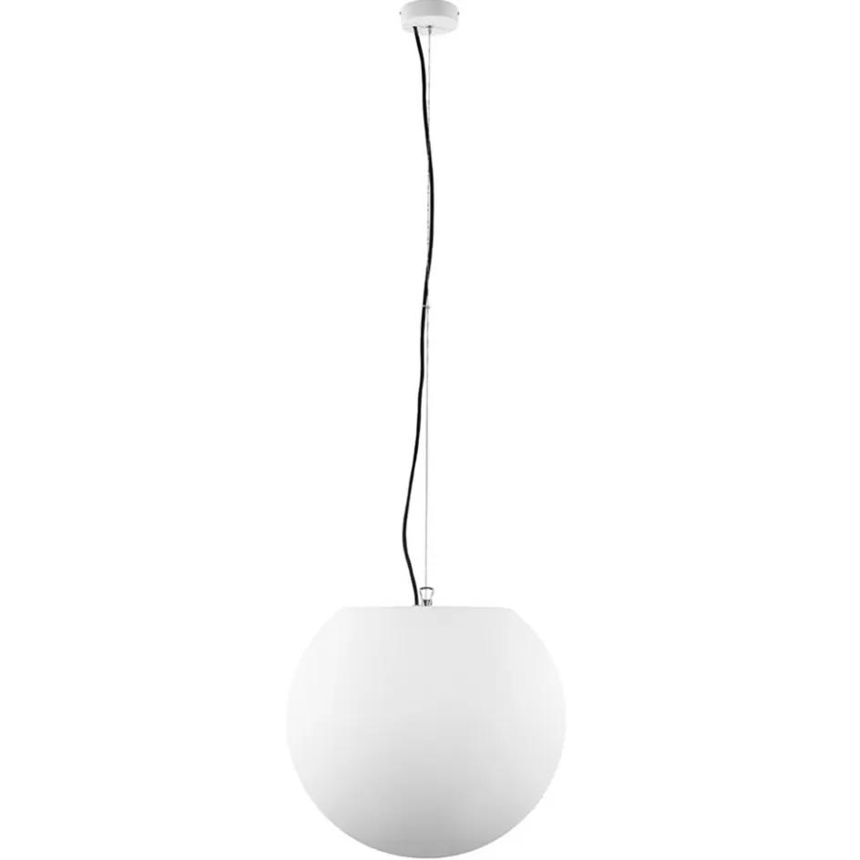 Hanglampen | Buitenlampen>Straluma Moderne buitenlamp hang witte bol 45 cm