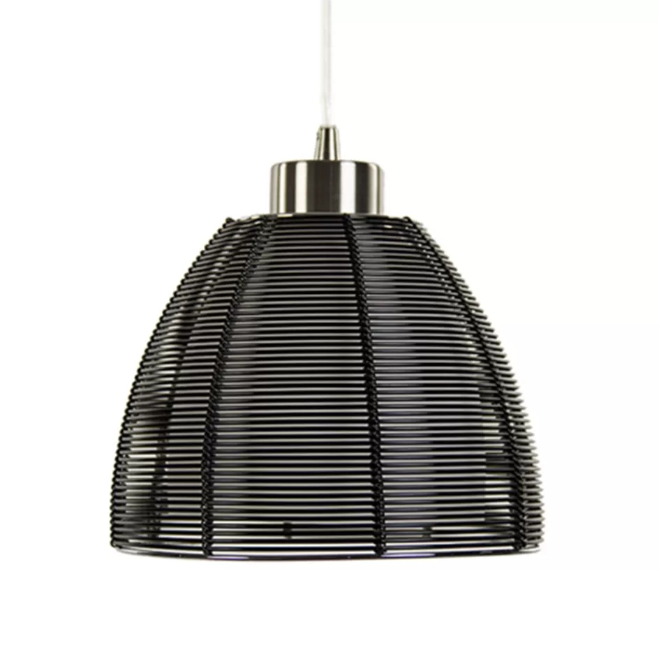 Draadlampen | Tienerkamerlampen>Straluma Moderne hanglamp zwart klein