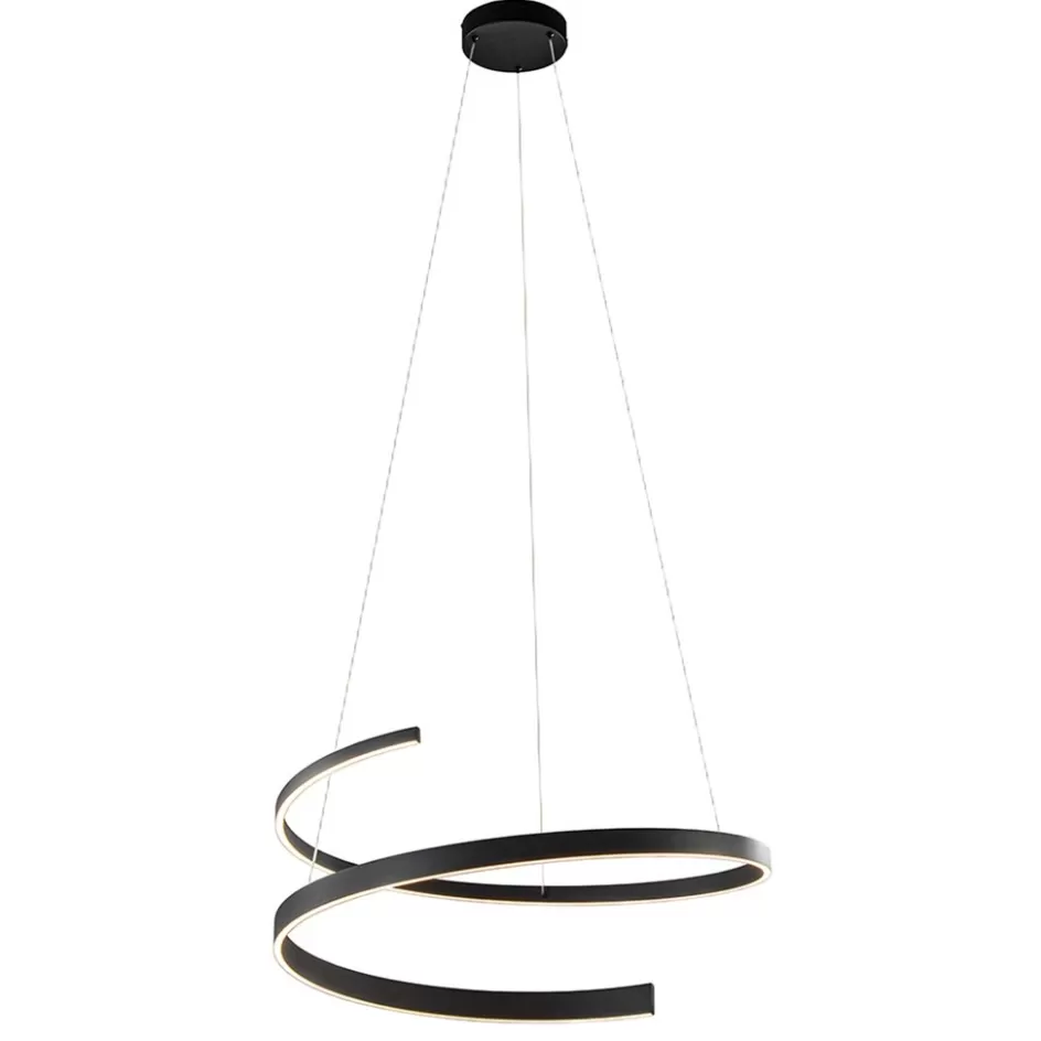 Eettafellampen | Hanglampen>Straluma Moderne LED hanglamp rond met dim to warm functie