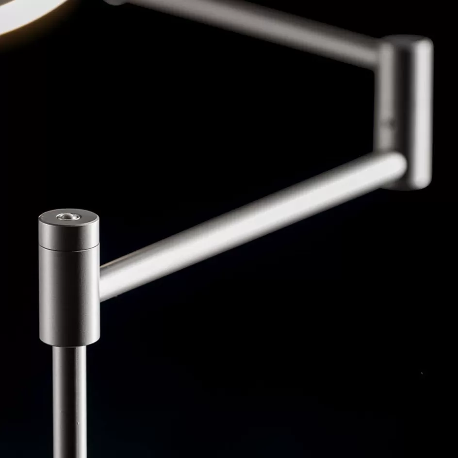 Vloerlampen | Leeslampen>Straluma Moderne LED leeslamp vloerlamp antraciet