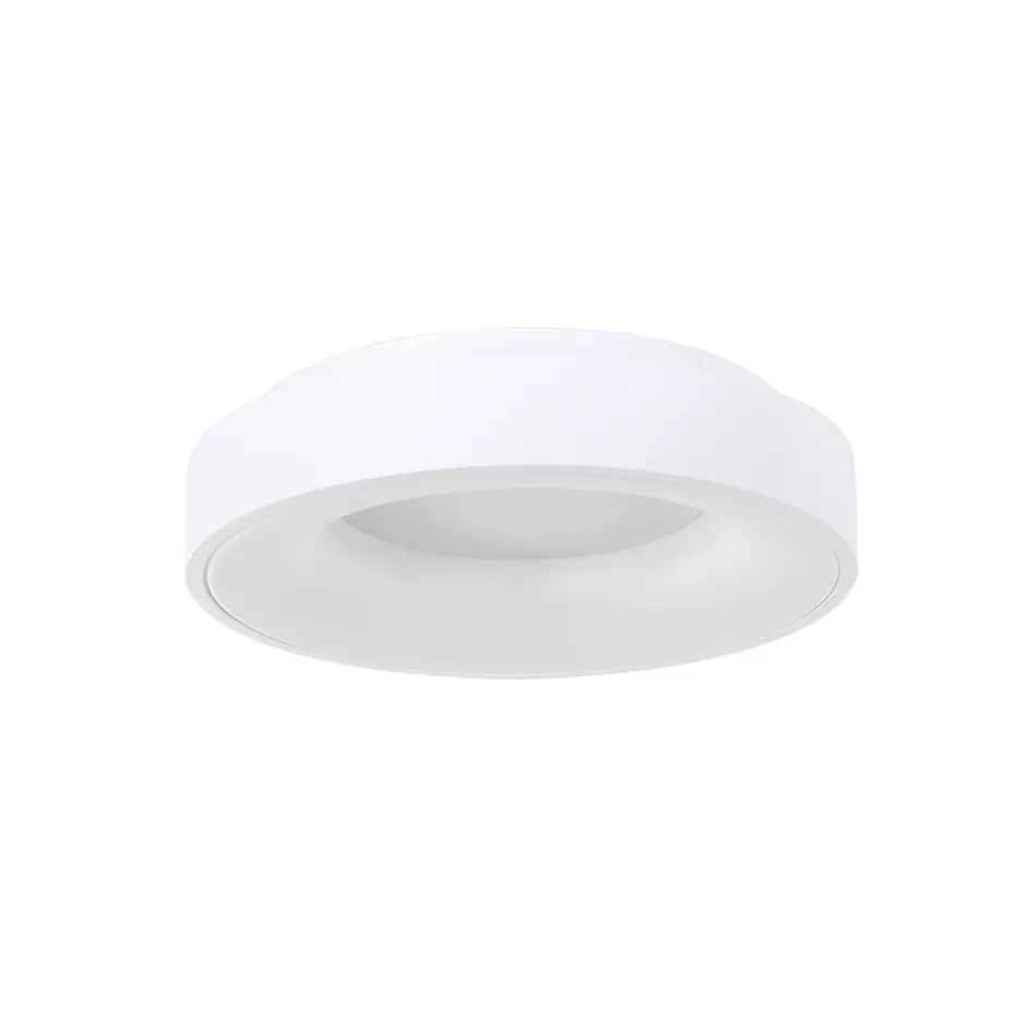 Plafondlampen | Plafonnières>Straluma Moderne plafondlamp wit met geïntegreerd LED