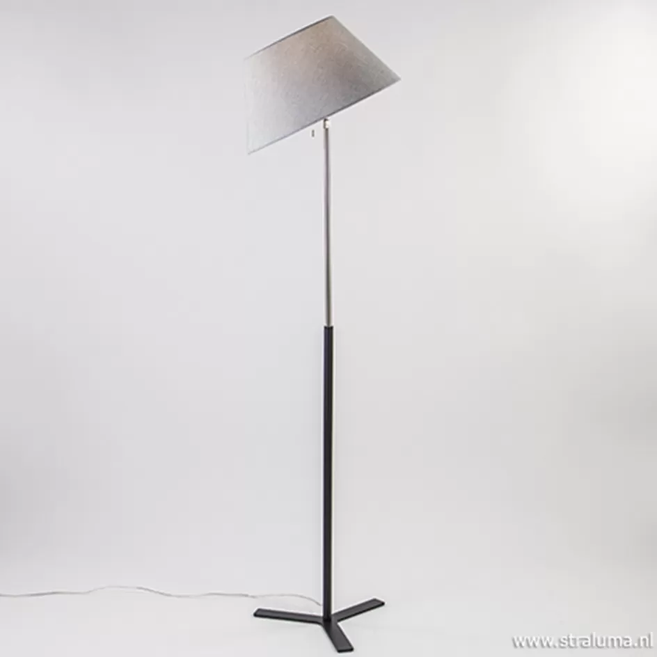 Woonkamerlampen | Slaapkamerlampen>Straluma Moderne vloerlamp incl. kantelbare kap