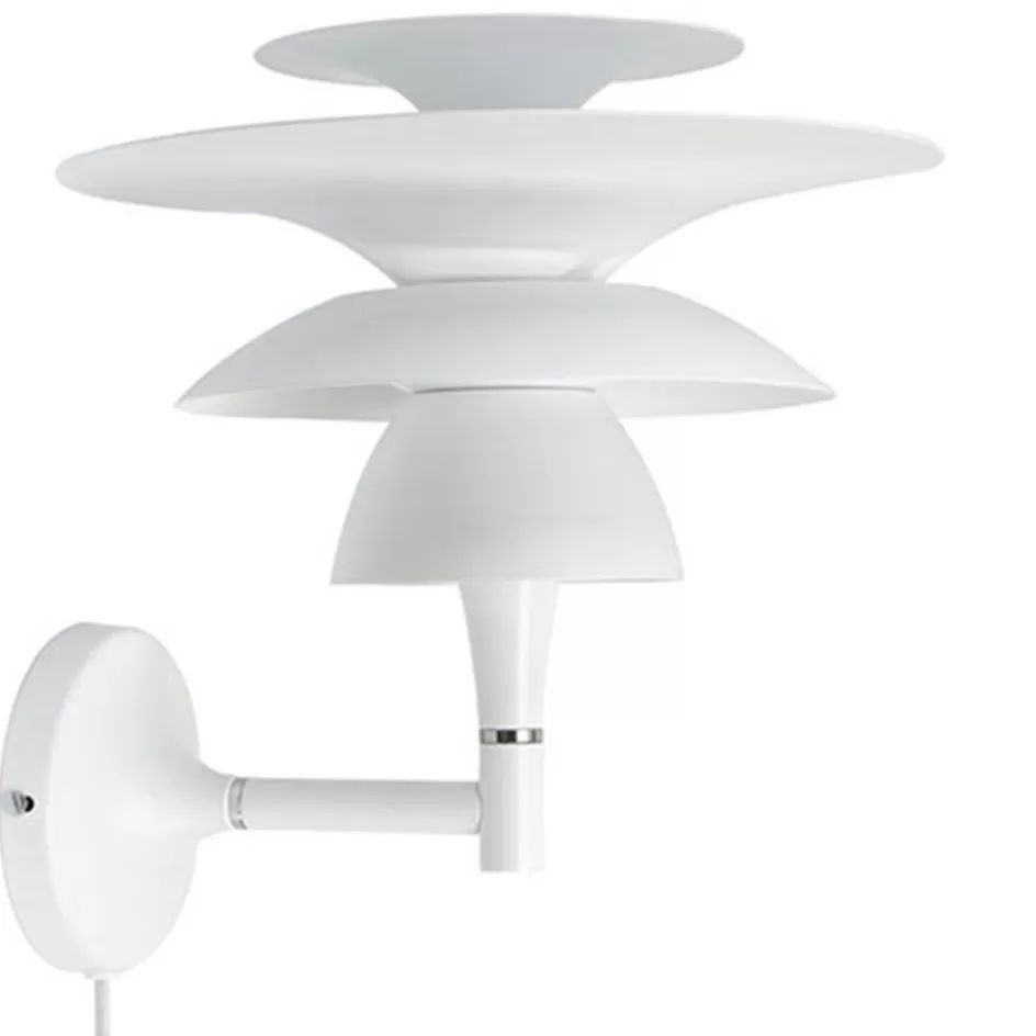 Woonkamerlampen | Slaapkamerlampen>Straluma Moderne wandlamp wit