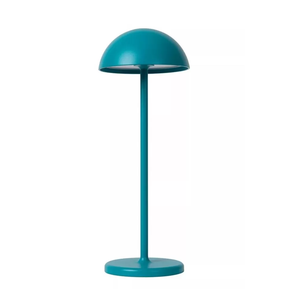 Tafellampen | Buitenlampen>Straluma Oplaadbare LED buitenlamp op batterij turquoise