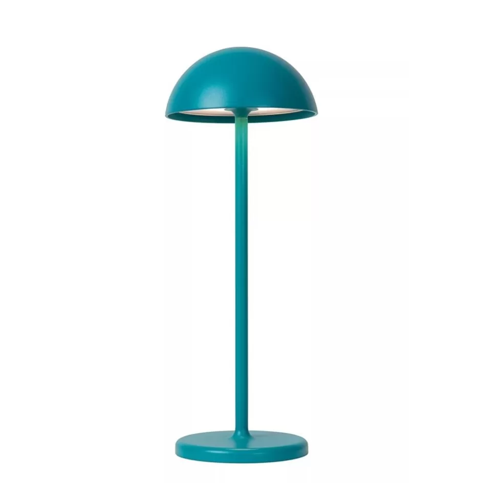 Tafellampen | Buitenlampen>Straluma Oplaadbare LED buitenlamp op batterij turquoise