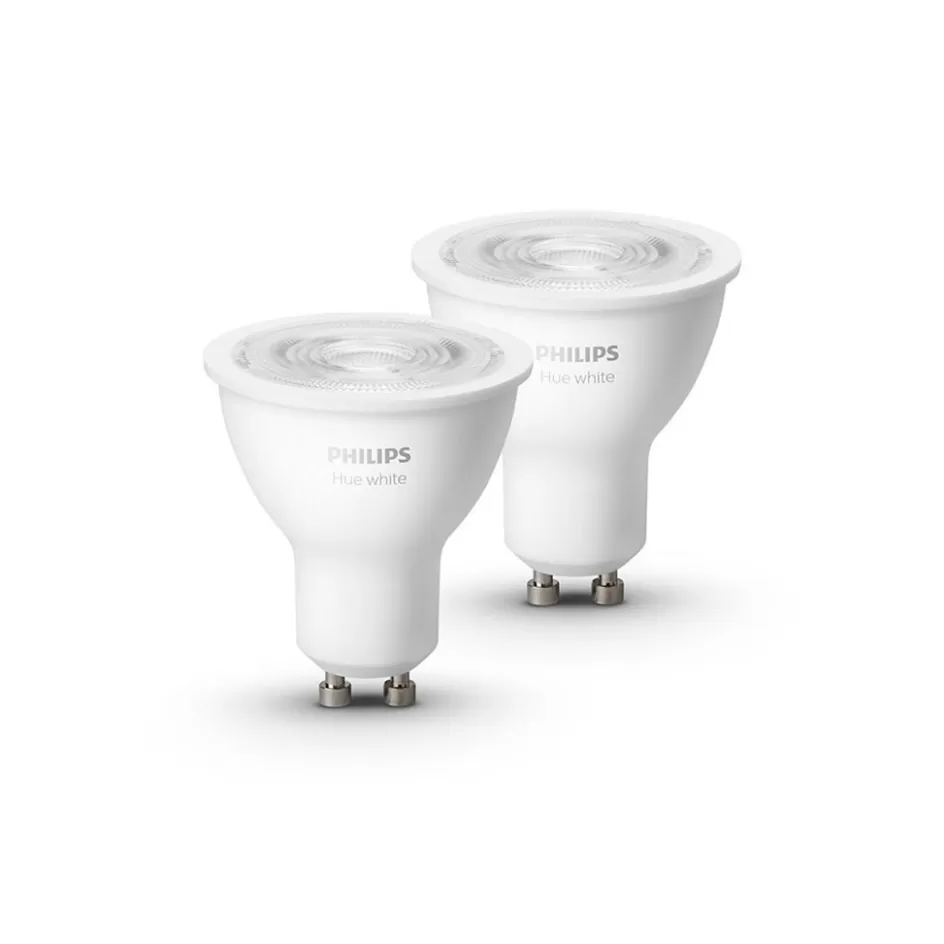 Smart lampen | Philips Hue>Straluma Philips Hue 5.2w gu10 2-pack 2700k BT