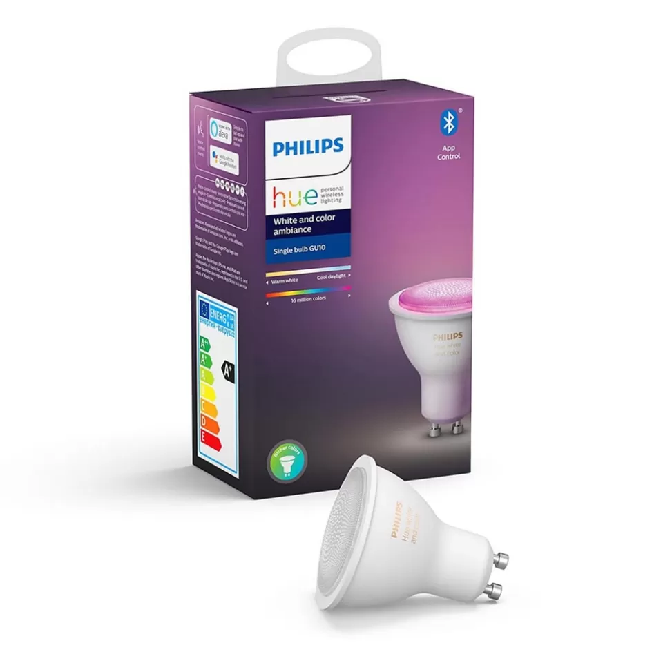 Smart lampen | Philips Hue>Straluma Philips Hue 5.7w gu10 color BT