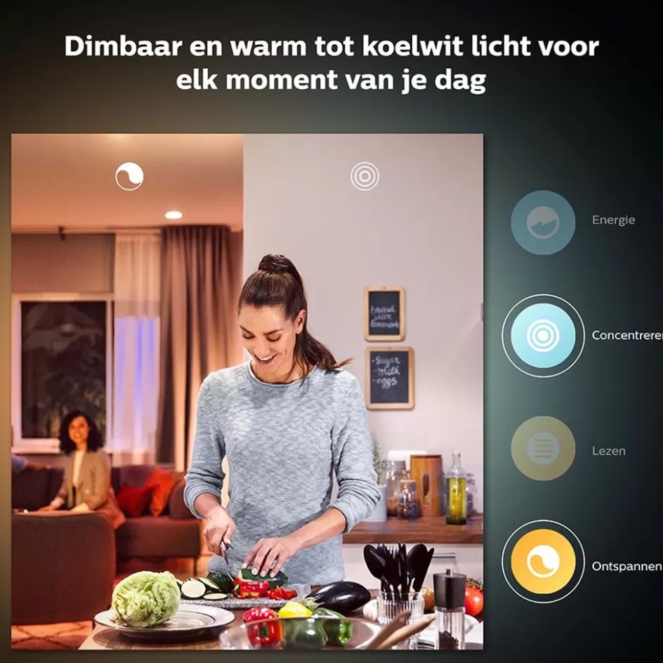 Smart lampen | Philips Hue>Straluma Philips Hue 5.7w gu10 color BT
