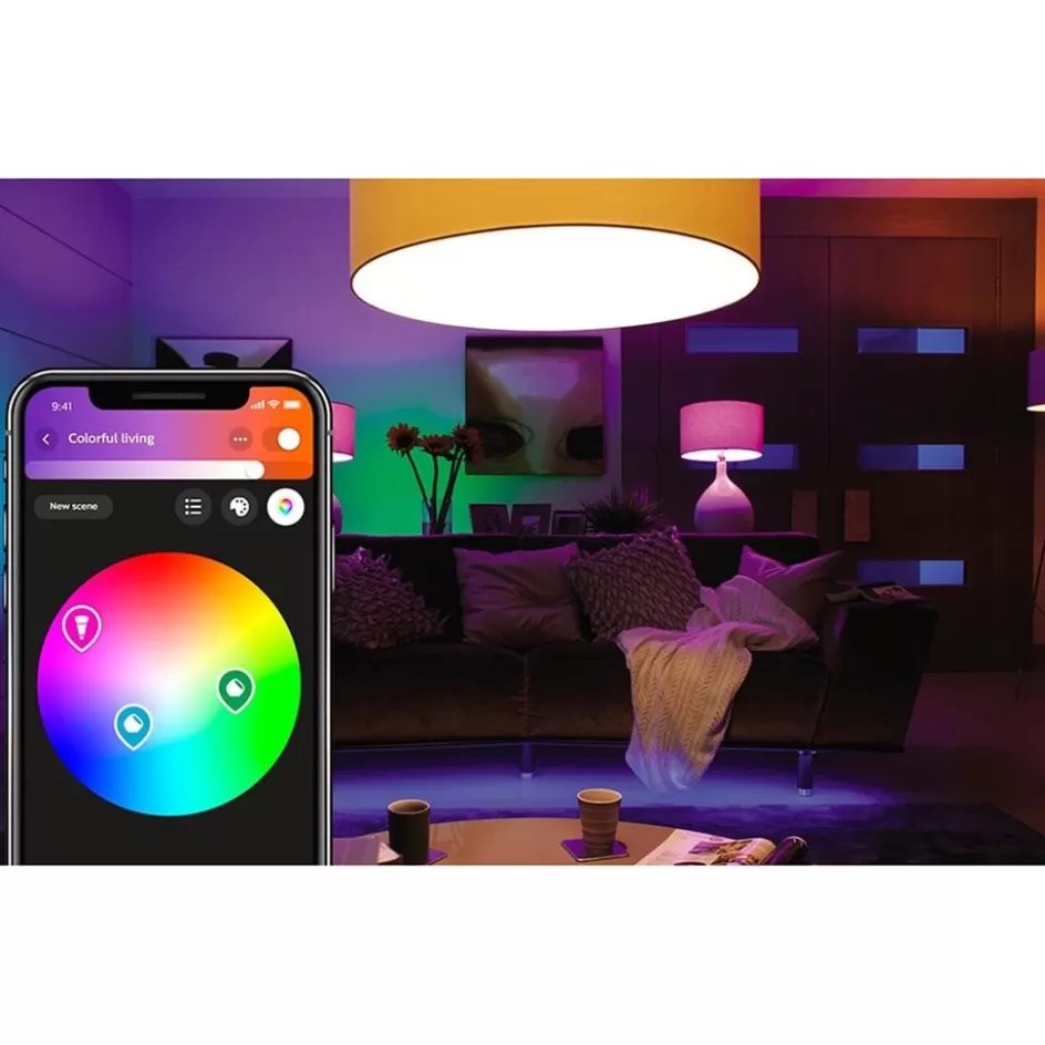 Smart lampen | Philips Hue>Straluma Philips Hue white and color ambiance E14 lamp 2-pack