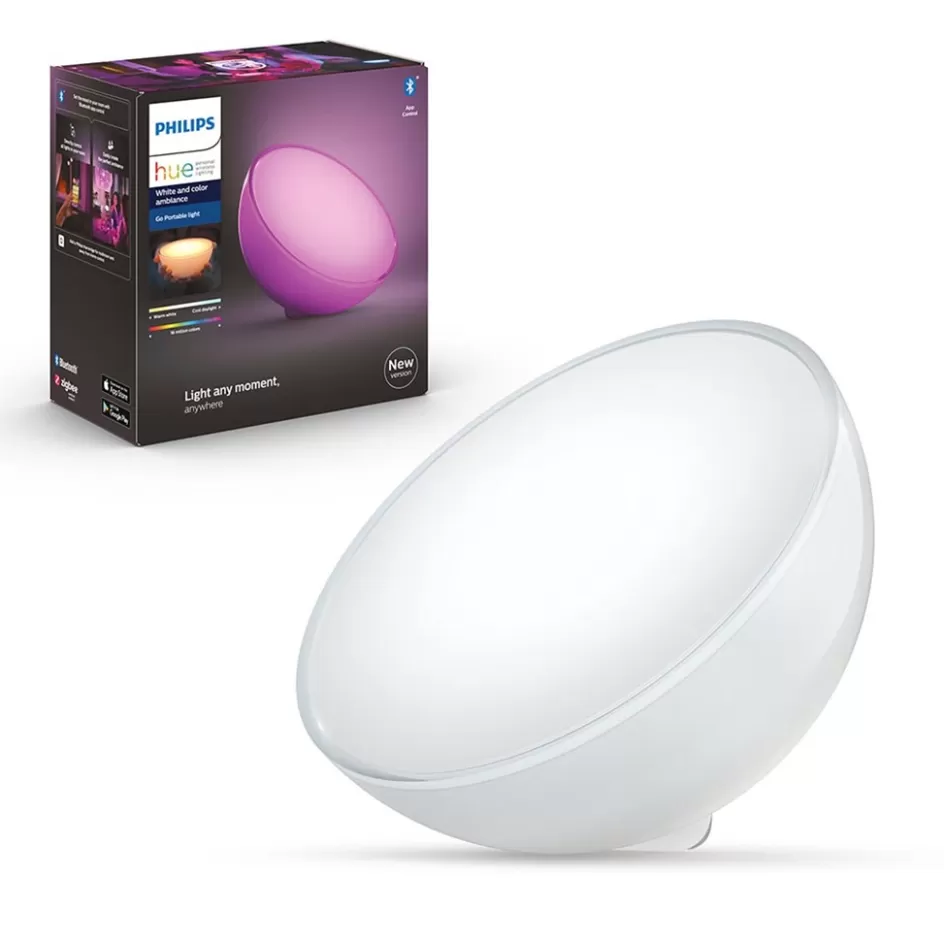 Philips Hue>Straluma Philips Hue white and color ambiance go portable light met Bluetooth