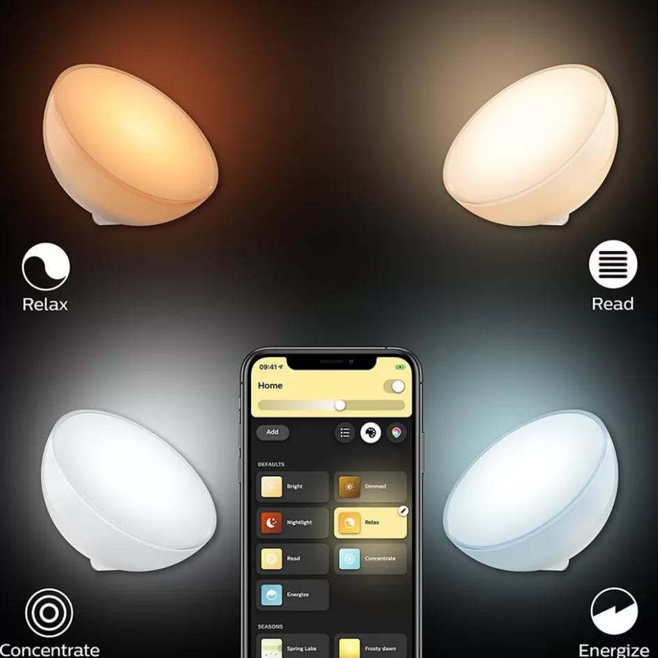 Philips Hue>Straluma Philips Hue white and color ambiance go portable light met Bluetooth