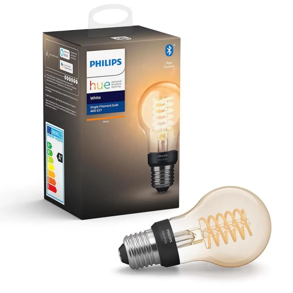 Smart lampen | Philips Hue>Straluma Philips Hue white Bluetooth A60 E27 lamp flame