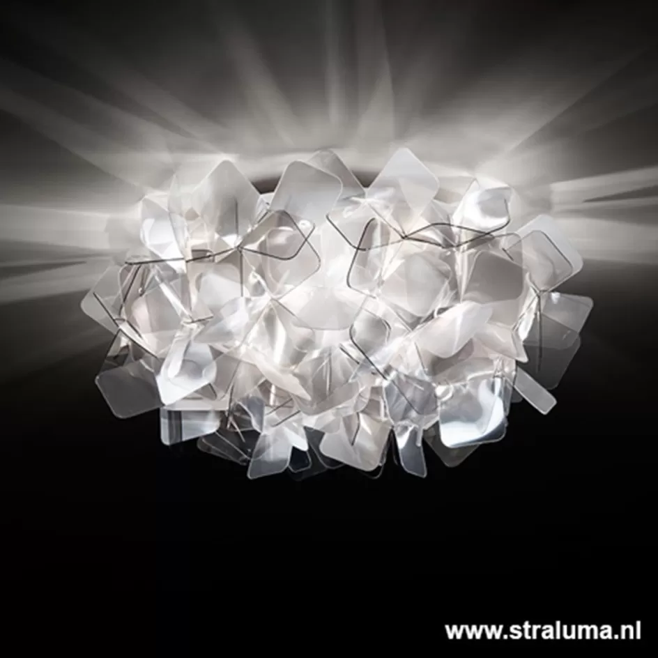 Plafondlampen | Plafonnières>Straluma Plafondlamp Clizia 32cm fumé