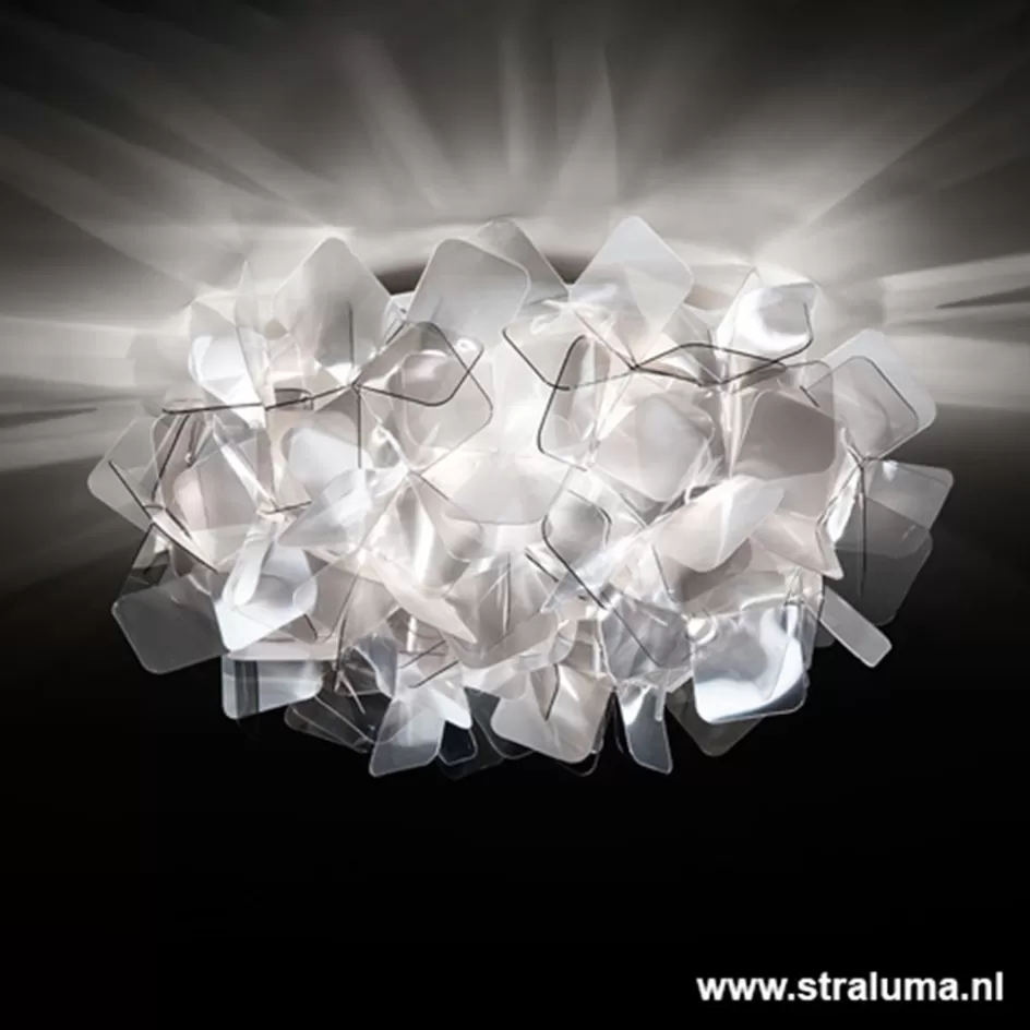 Plafonnières | Woonkamerlampen>Straluma Plafondlamp Clizia 53cm fumé