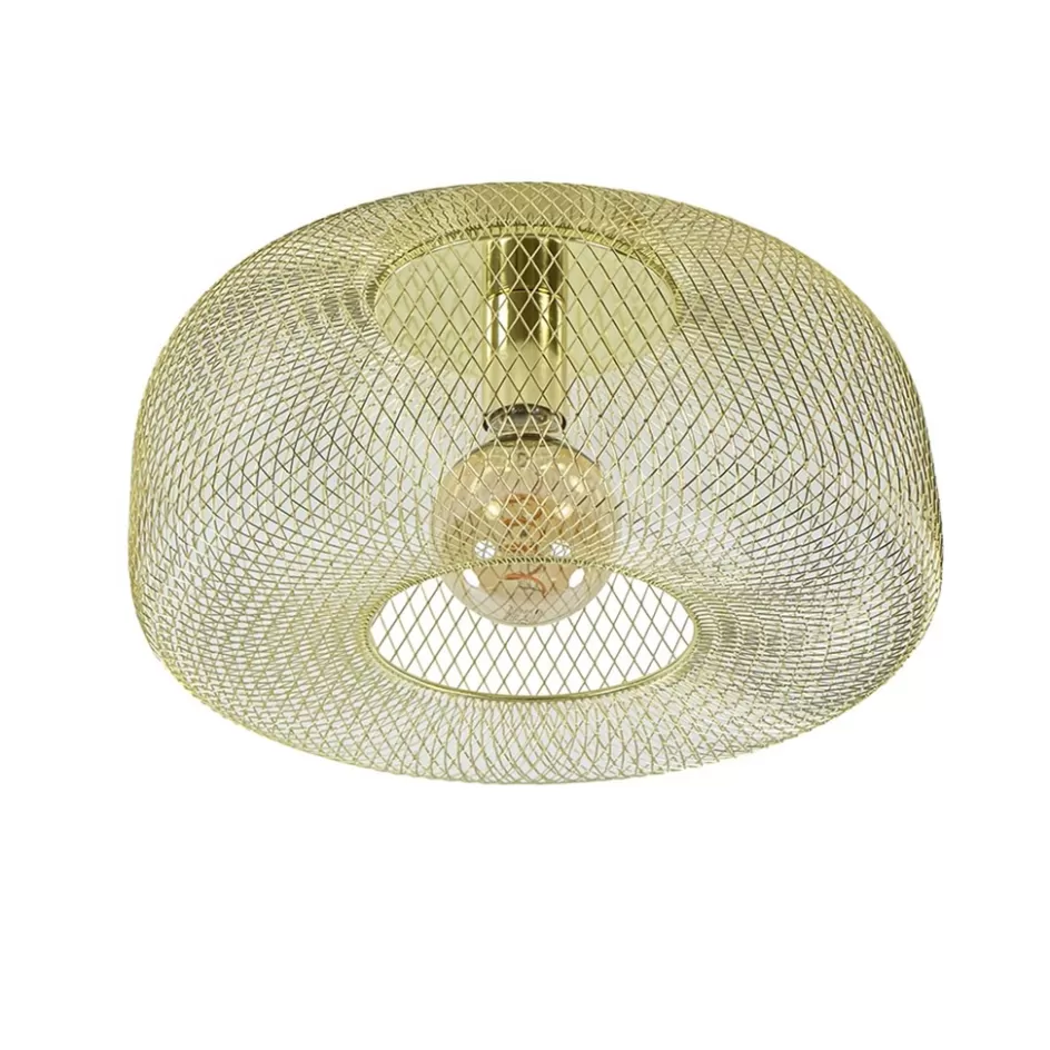 Plafondlampen | Draadlampen>Straluma Plafondlamp Honey 40 goud