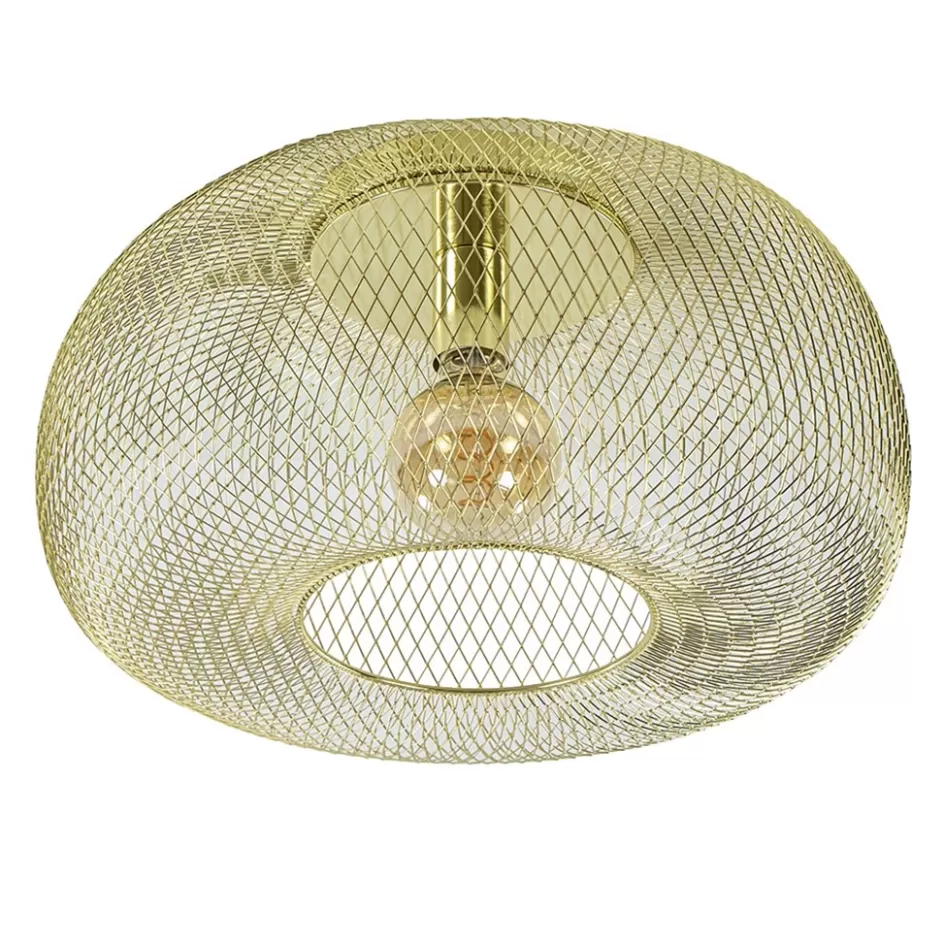 Plafondlampen | Draadlampen>Straluma Plafondlamp Honey 50 goud