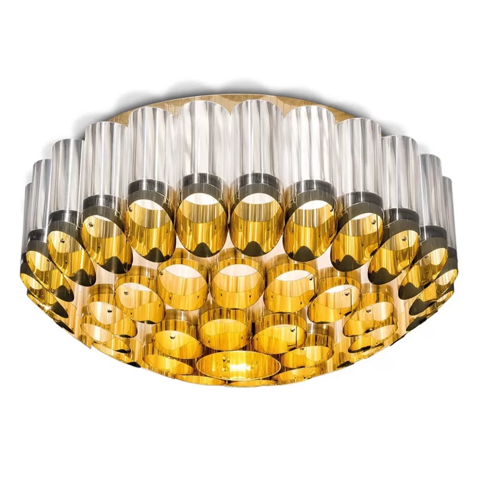 Eetkamerverlichting | Plafondlampen>Straluma Plafondlamp Odeon 65 gold