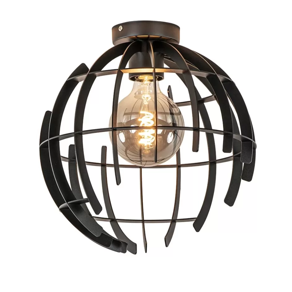 Industriële Verlichting | Woonkamerlampen>Straluma Plafondlamp Terra 35cm zwart