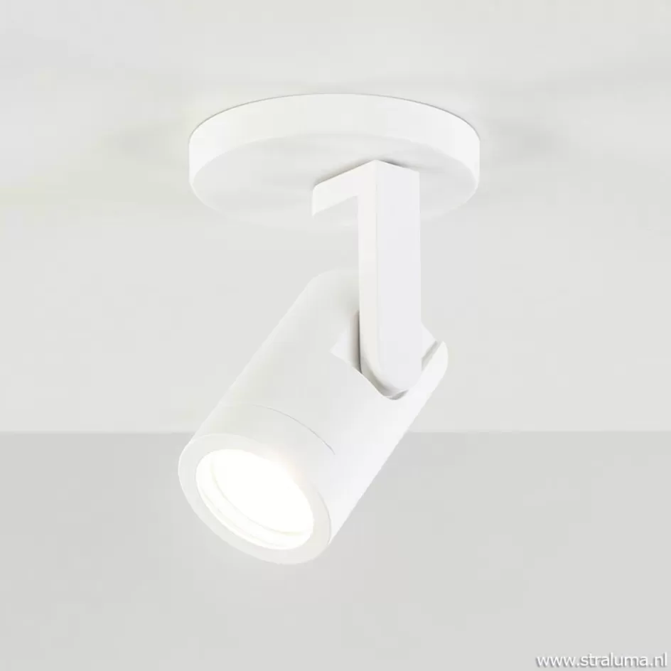 Opbouwspots | Keukenverlichting>Straluma Plafondspot Halo 1L wit gu10