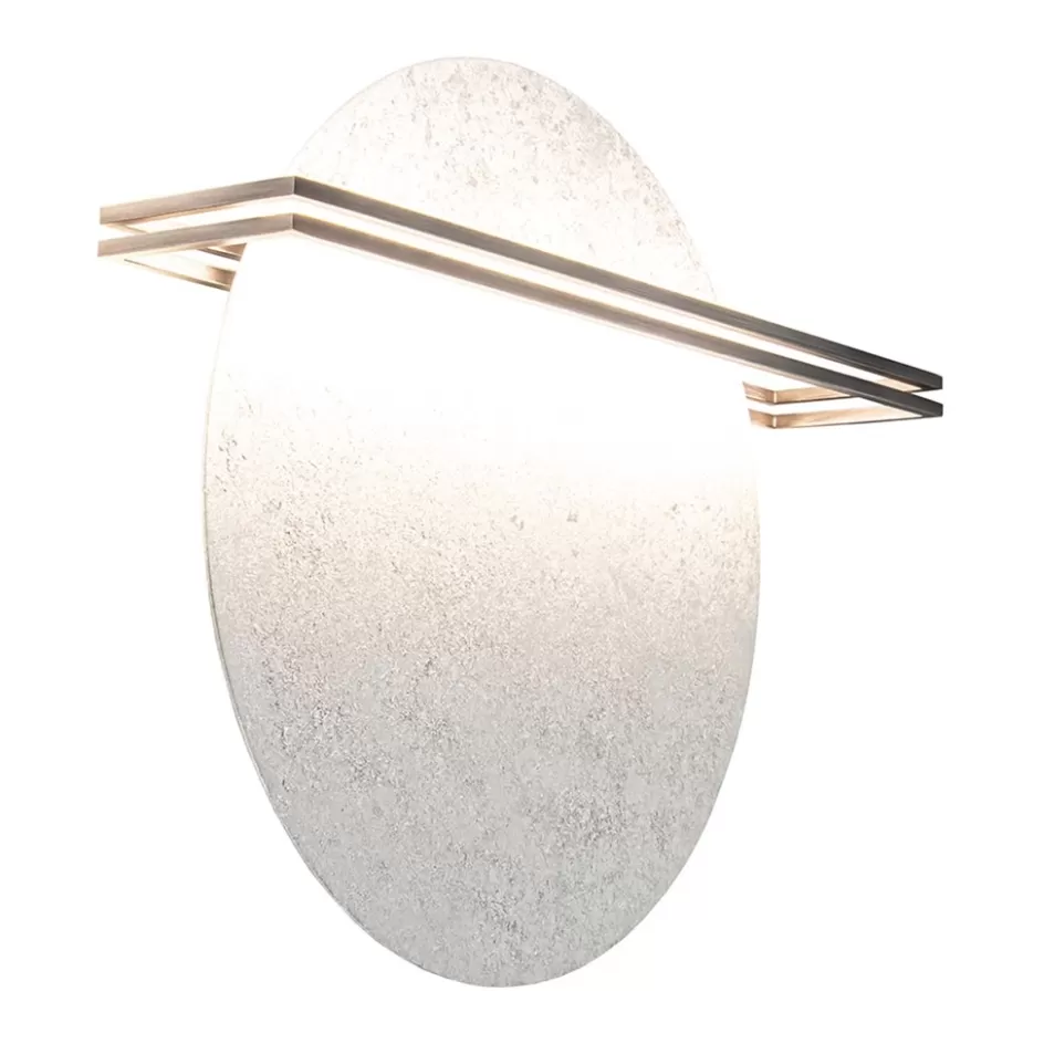 Plafondlampen | Wandlampen>Straluma Plafond/wandl. Essenza silver powd/iron