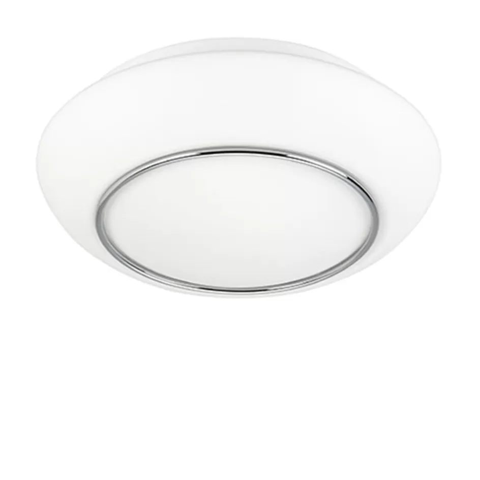 Plafonnières | Keukenverlichting>Straluma Plafonniere Tornado chroom/wit 38cm IP44