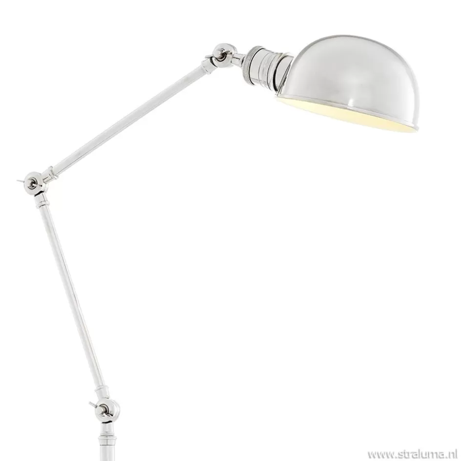 Leeslampen | Design Verlichting>Straluma Romantische leeslamp old design zilver