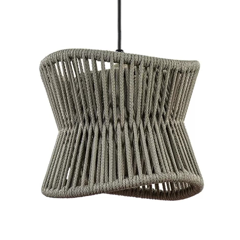 Hanglampen | Buitenlampen>Straluma Ronde buiten hanglamp donker beige IP44