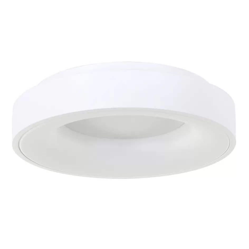 Plafondlampen | Plafonnières>Straluma Ronde plafonnière wit 48 cm met LED