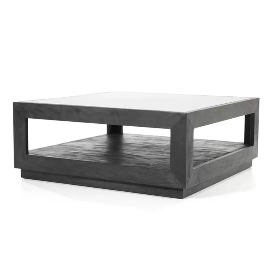 Salontafels>Straluma Salontafel Liam 95x95x35 cm -zwart