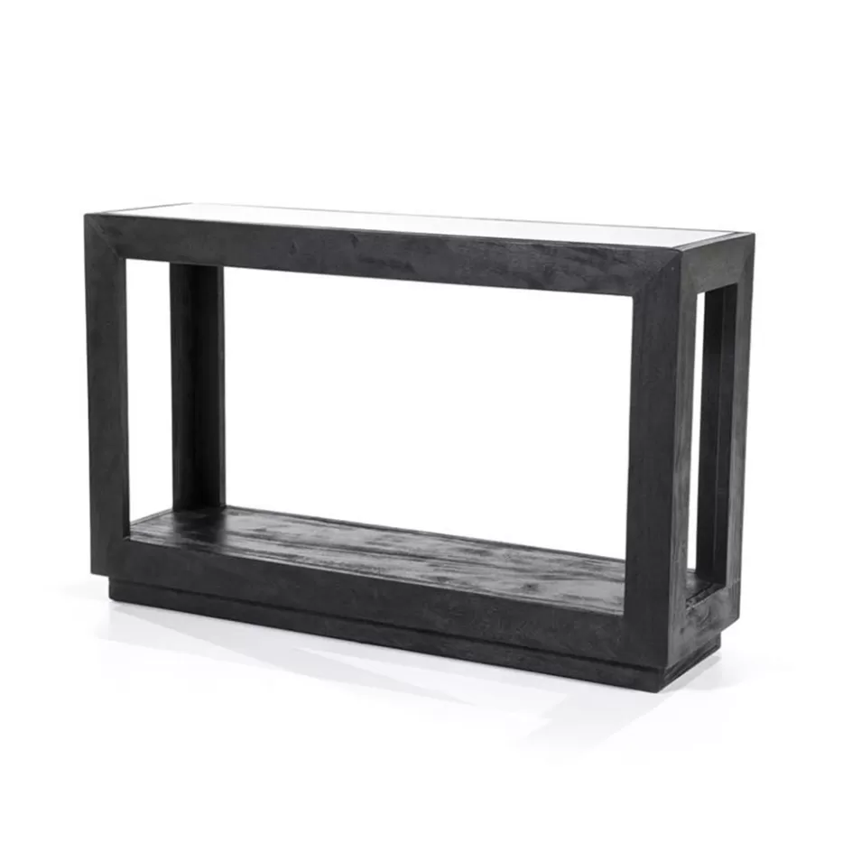 Sidetables>Straluma Sidetable Liam 120x35x75 cm - zwart