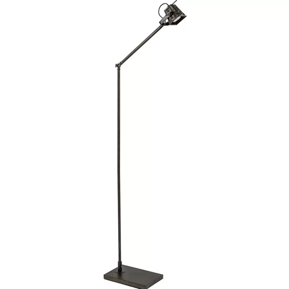 Leeslampen | Tienerkamerlampen>Straluma *Staande leeslamp antique brass gu10