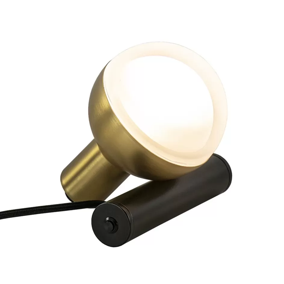 Tafellampen | Wandlampen>Straluma Tafel/wandlamp Drop zwart/goud