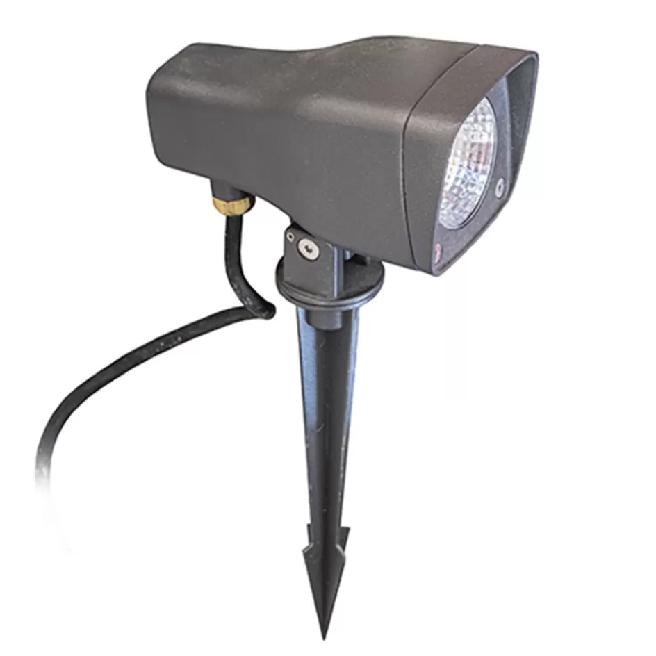 Buitenlampen | LED Spots>Straluma Verstelbare LED grondspot antraciet IP54