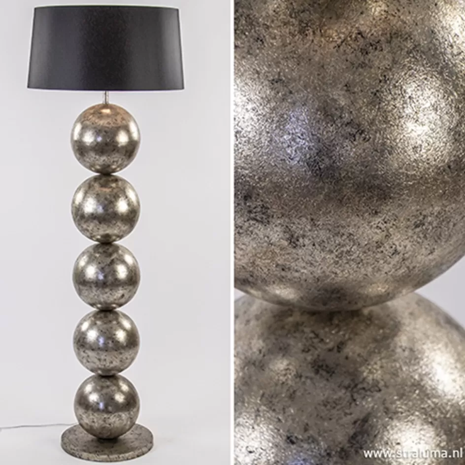 Vloerlampen | Design Verlichting>Straluma Vloerlamp Boss bollen oud goud excl. kap