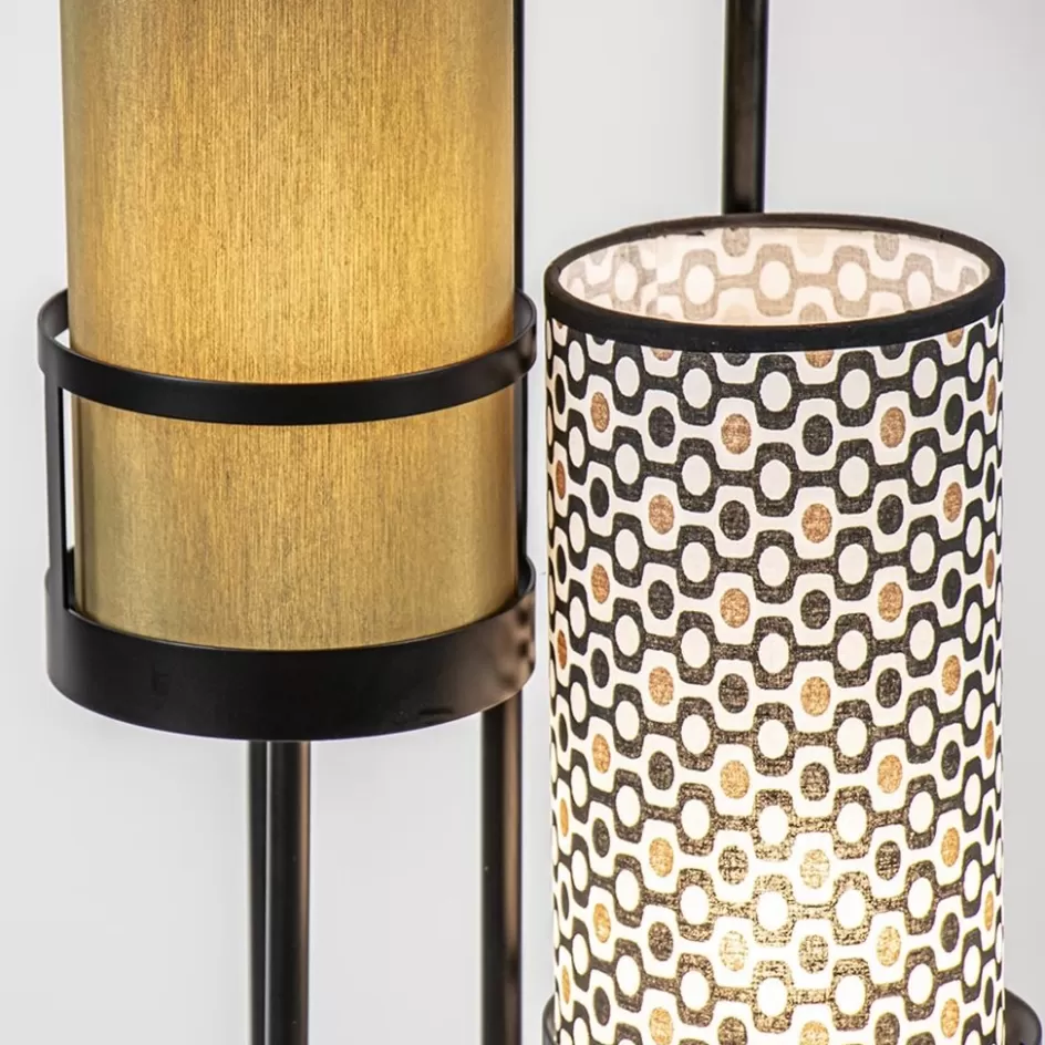Vloerlampen | Beach Verlichting>Straluma Vloerlamp Sixt 6l multicolor deco bruin