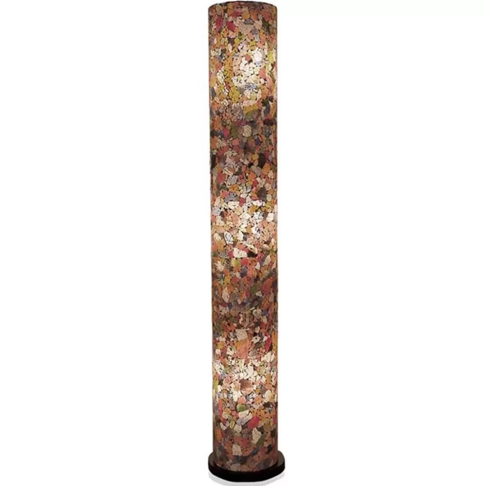Woonkamerlampen | Slaapkamerlampen>Straluma Vloerlamp zuil mozaiek glas multicolor 200 cm