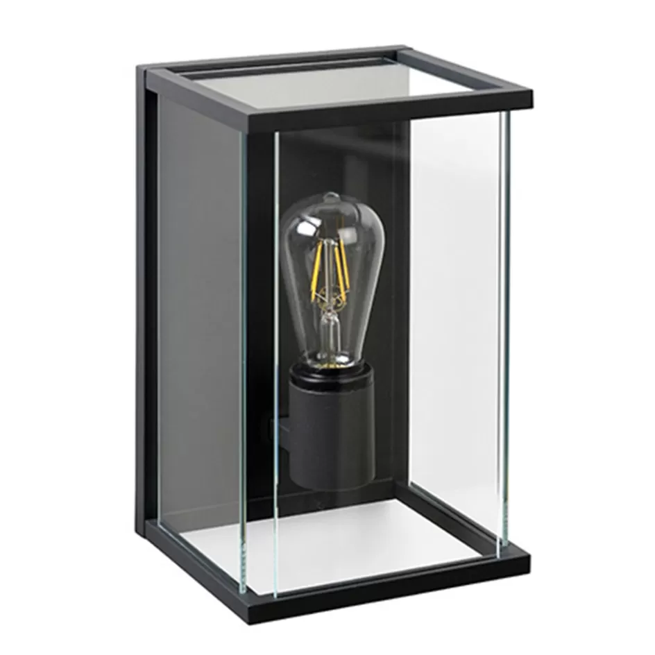 Buitenlampen | Woonkamerlampen>Straluma Wandlamp buiten antraciet/glas IP54