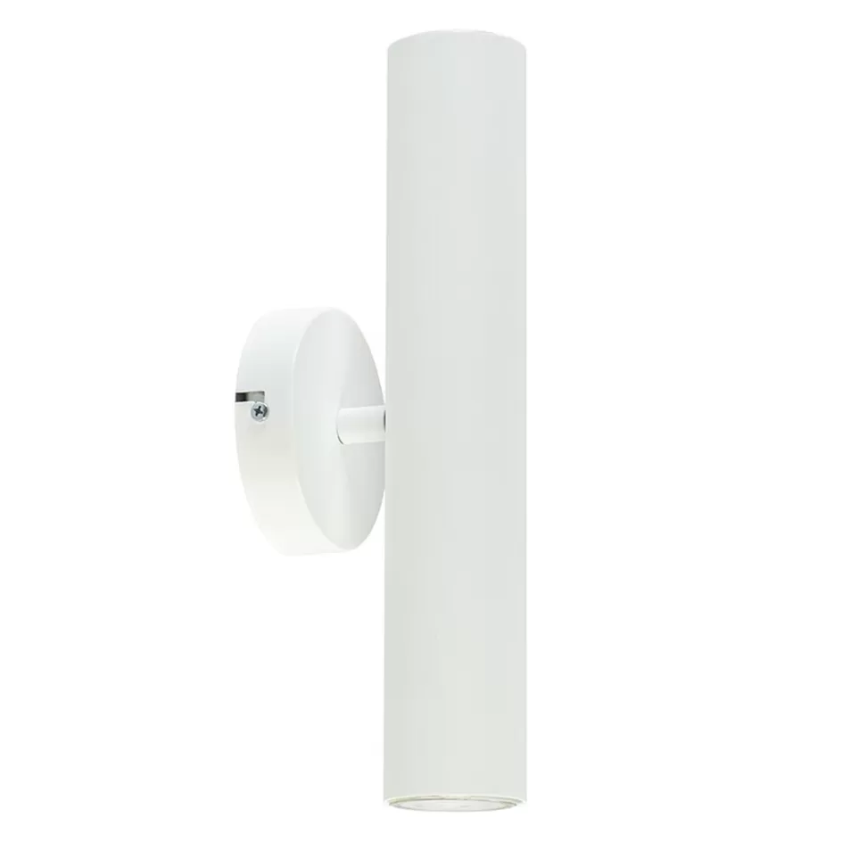 Wandlampen | Scandinavische Verlichting>Straluma Wandlamp cilinder wit up+down GU10