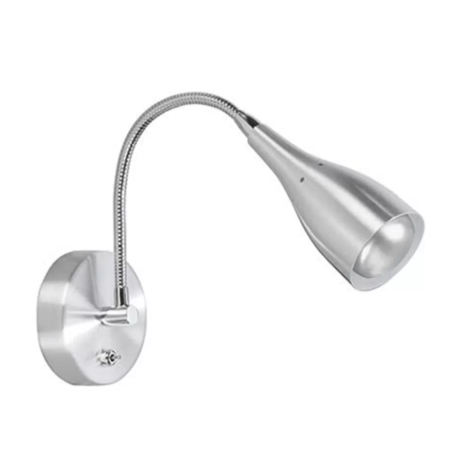 Bedlampjes | Kinderlampen>Straluma Wandlamp Elite aluminium strak modern