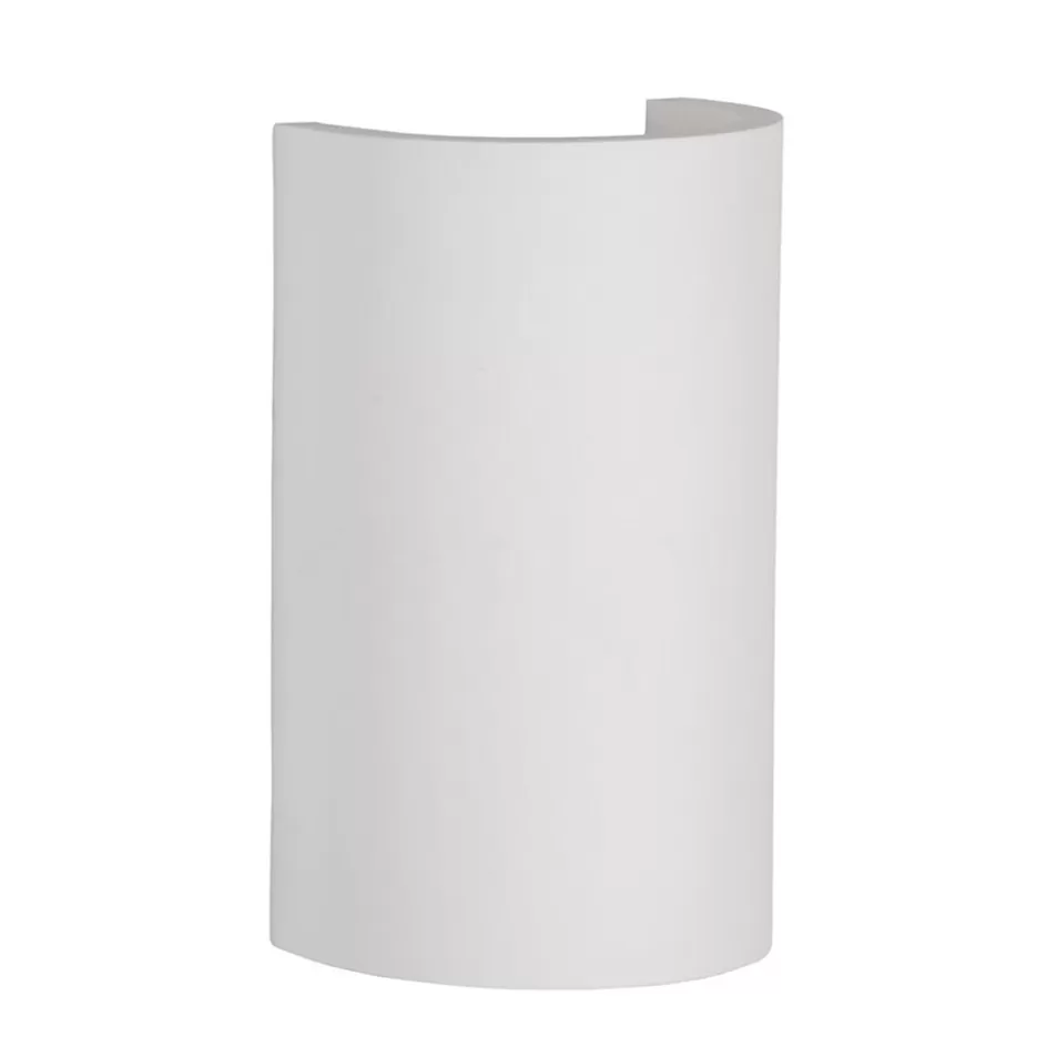 Woonkamerlampen | Slaapkamerlampen>Straluma Wandlamp gips halve koker G9