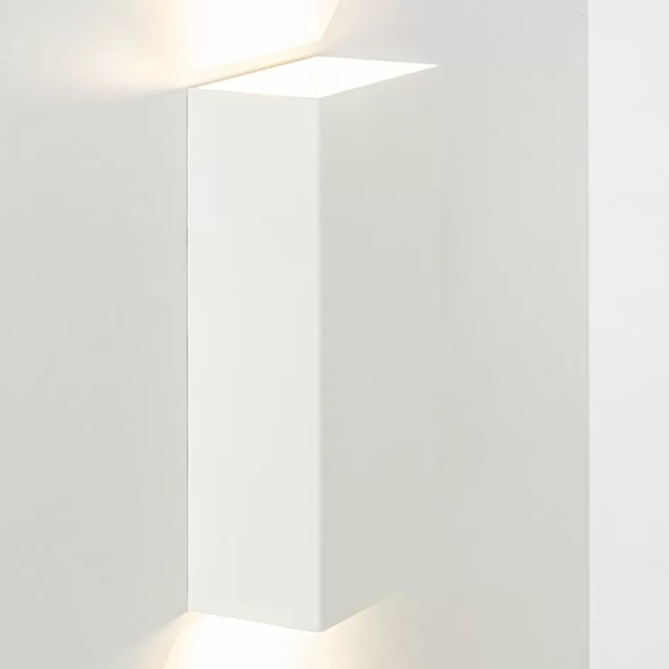 Wandlampen | Design Verlichting>Straluma Wandlamp rechthoek wit up+down GU10